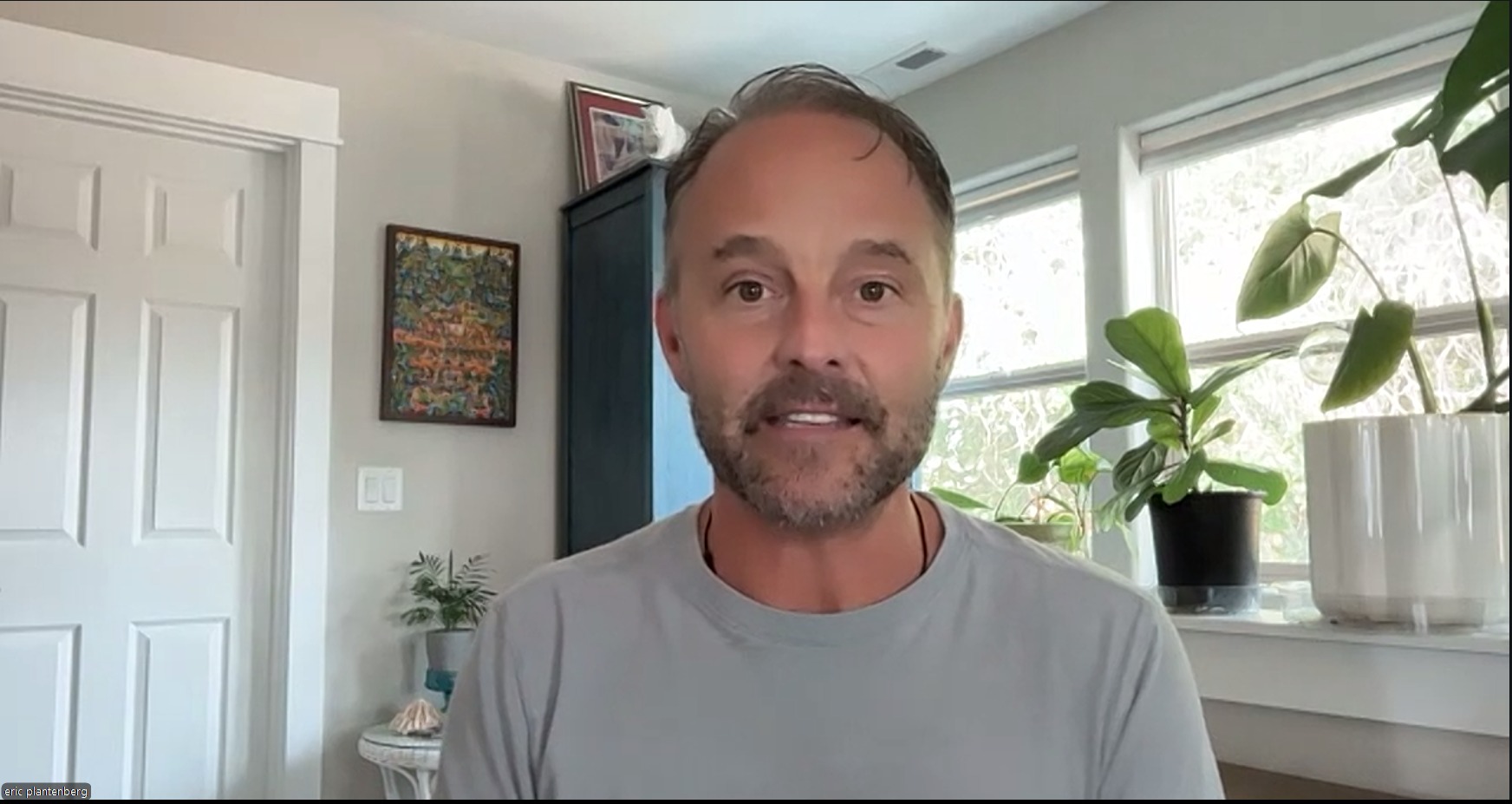 Eric Plantenberg on a Zoom coaching call